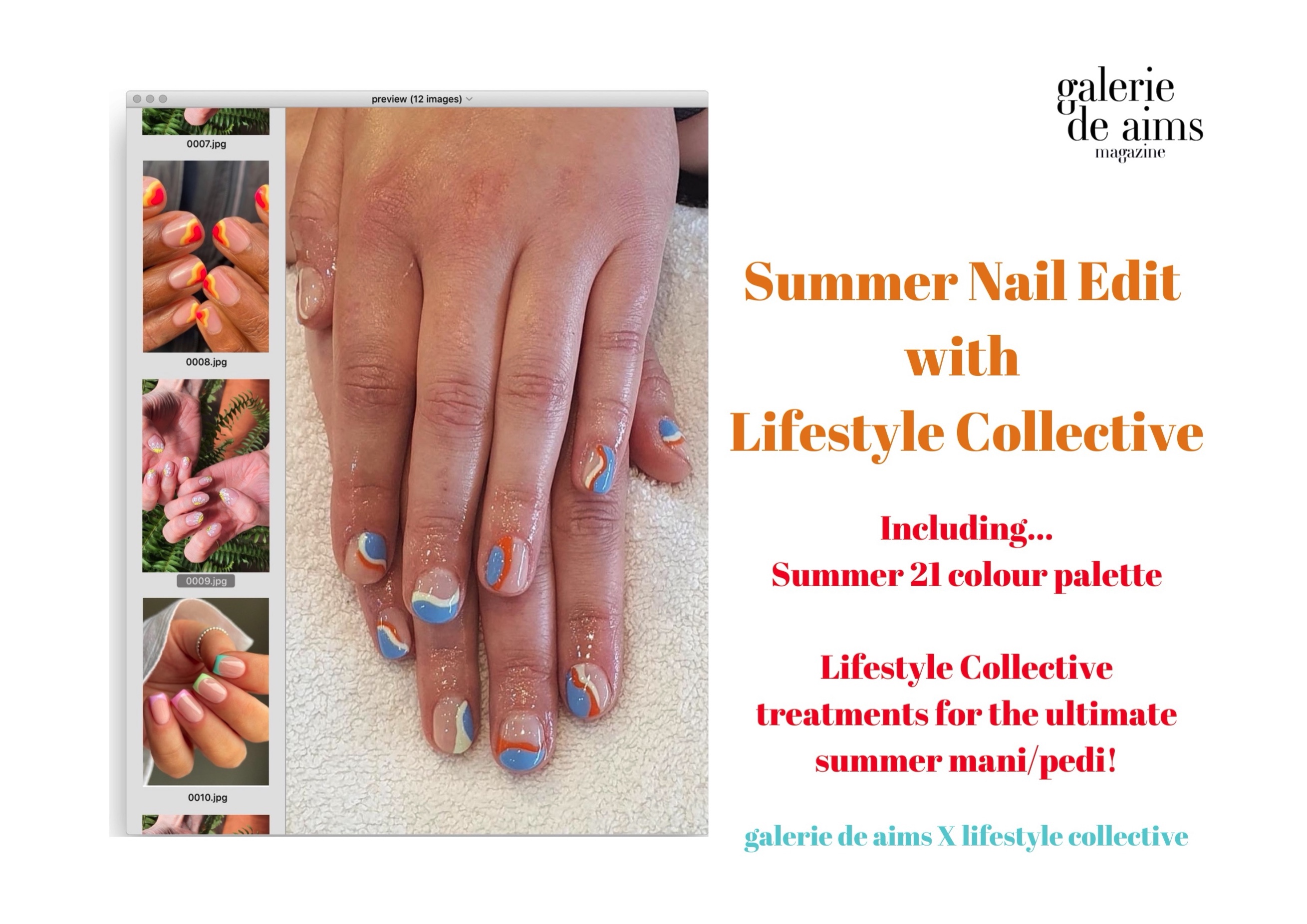 Nails: Summer Edit with the Lifestyle Collective