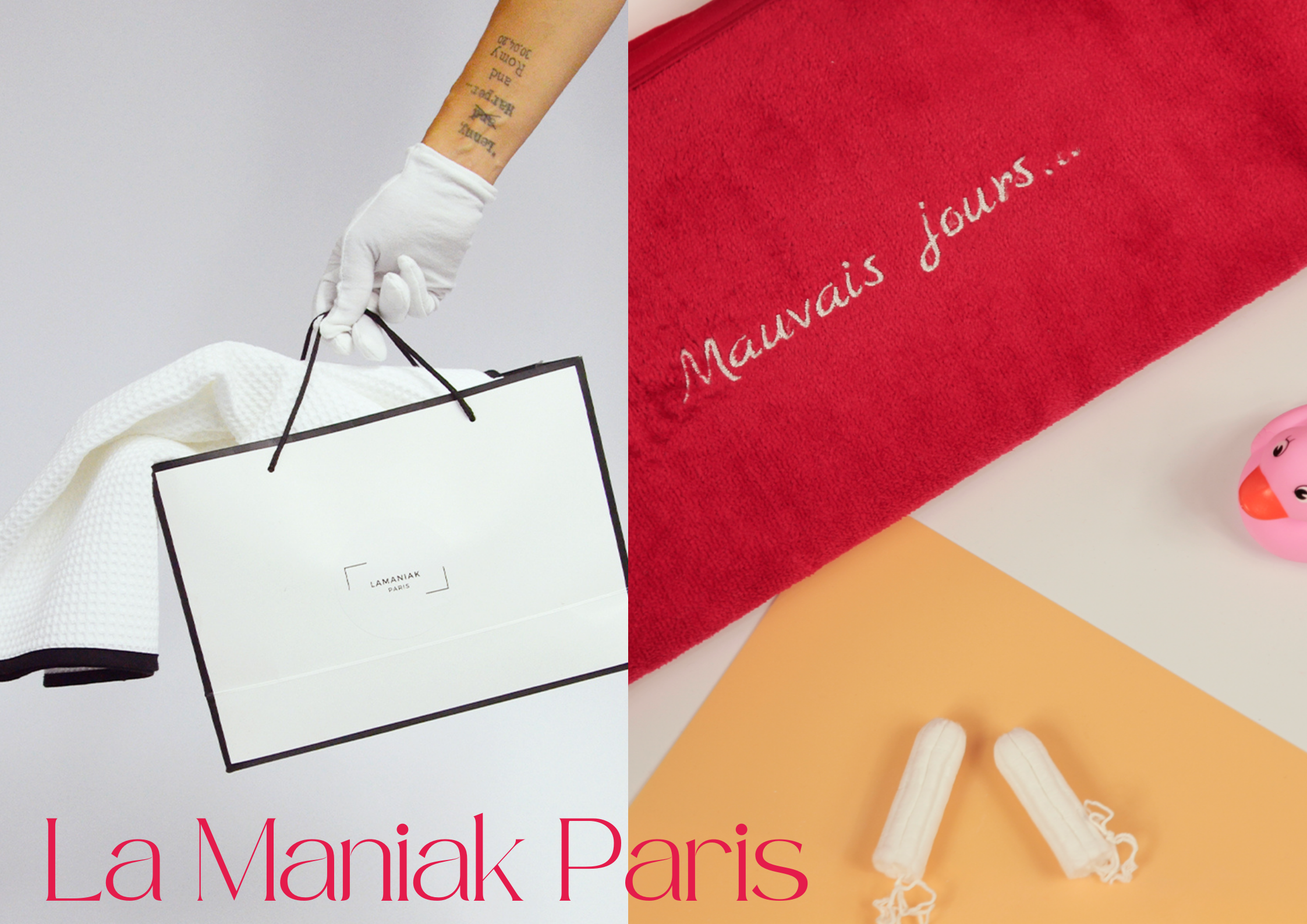 Meet La Maniak Paris: The Parisian towel and bath-wear brand we love.