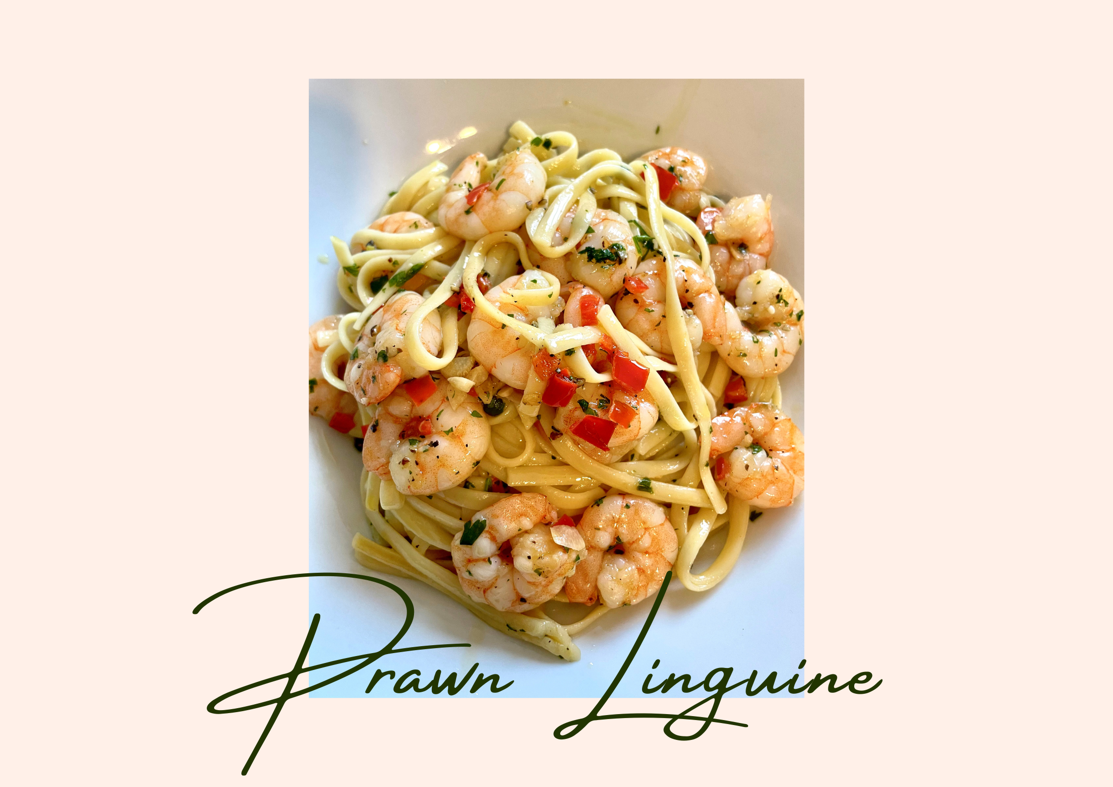 Crowd pleasing Prawn Linguine